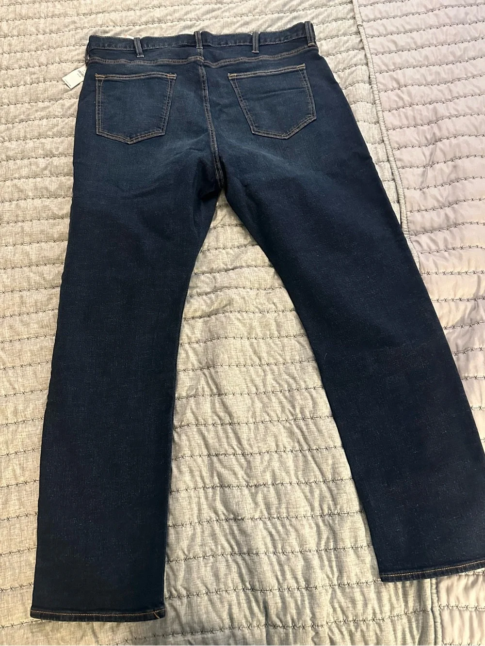 Old Navy Men's Dark Indigo Straight Jeans